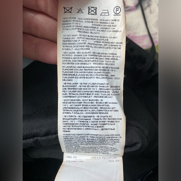 Emporio Armani Draped Metallic Striped Strapless Dress - Picture 13 of 15